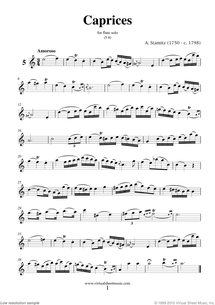 Caprices, part II (5-8)