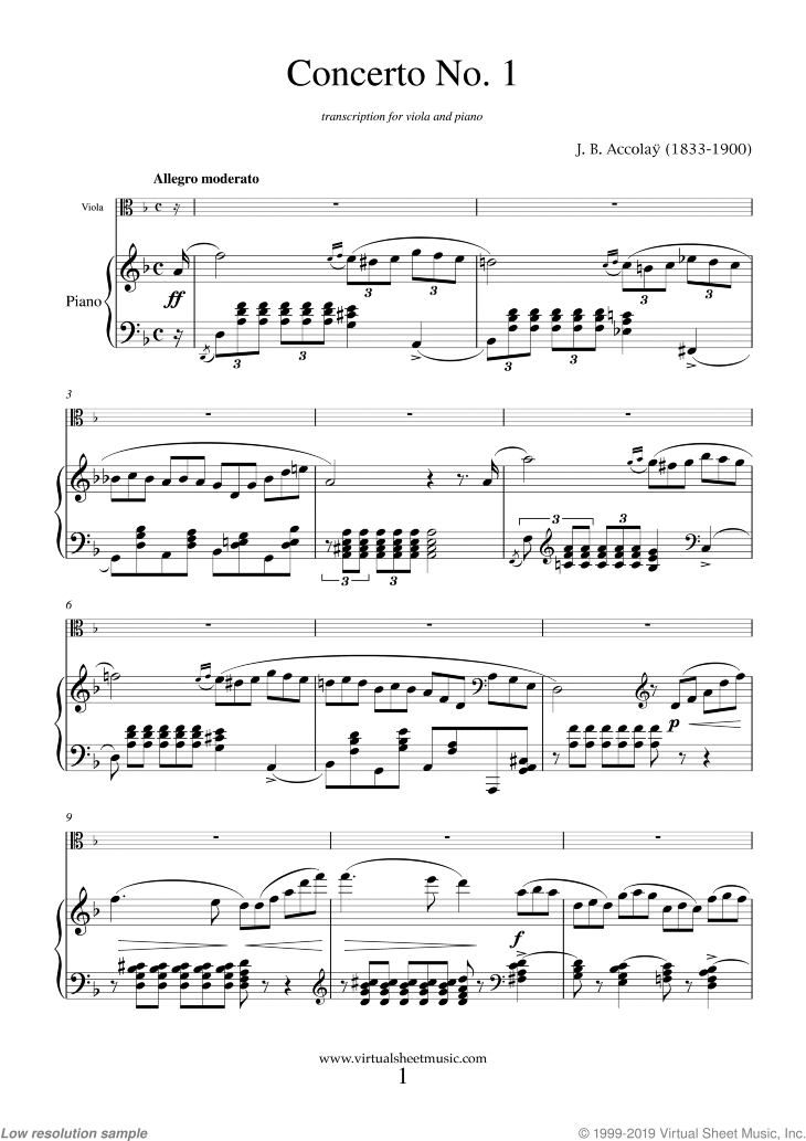 Concerto No.1
