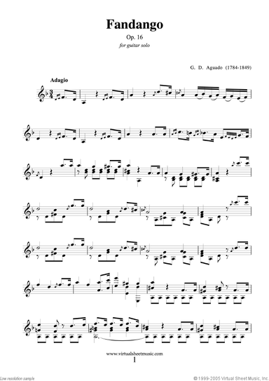 Fandango Op.16