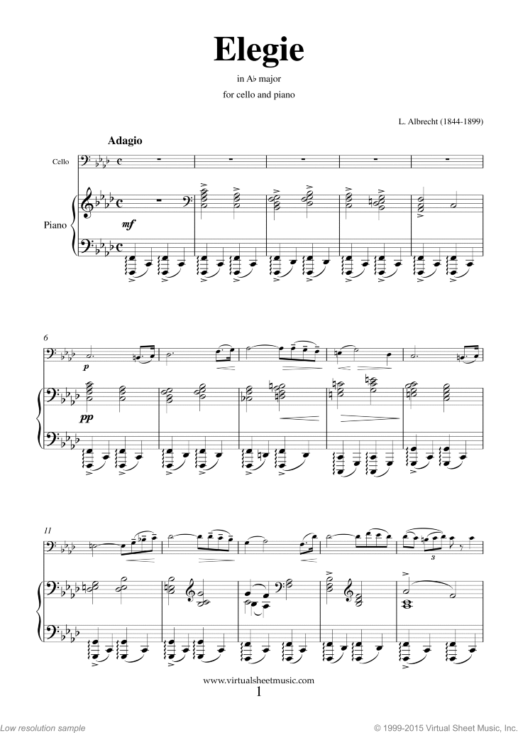 Elegie in Ab minor