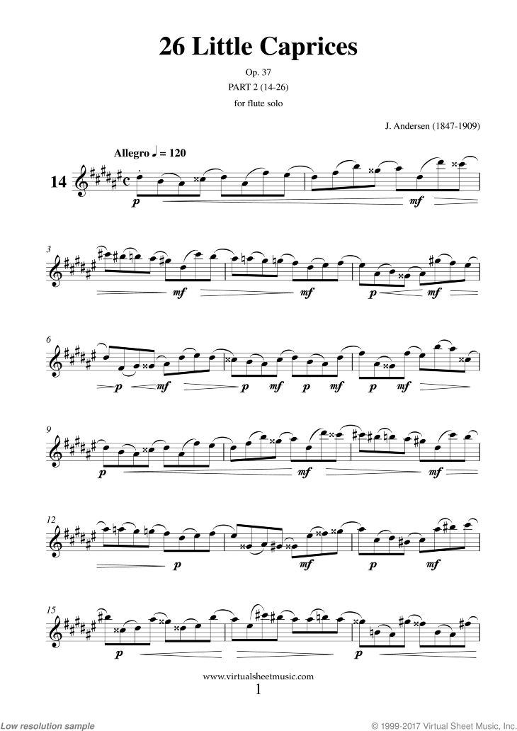 Little Caprices, 26 Op. 37 - Part II