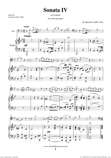 Sonata IV in G minor