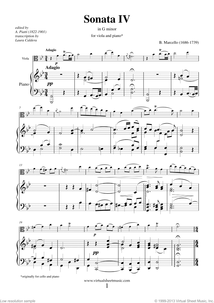 Sonata IV in G minor