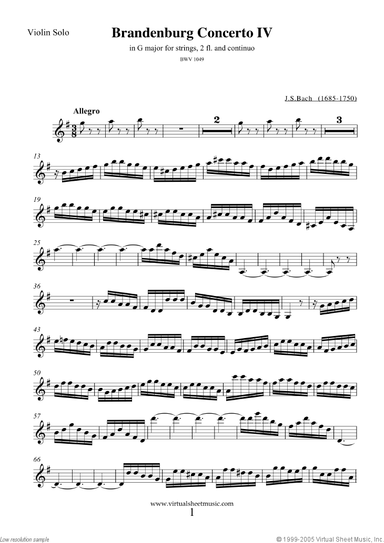 Brandenburg Concerto IV (COMPLETE)