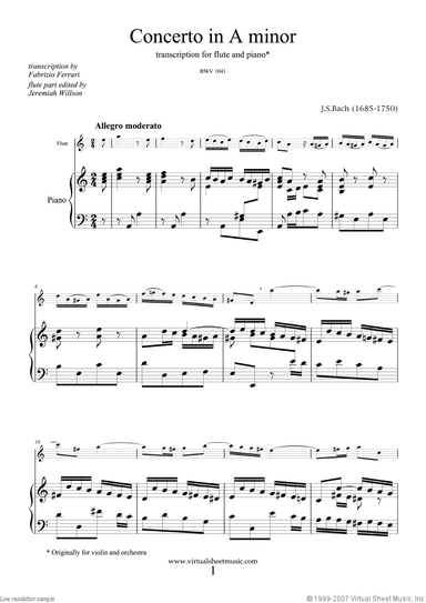 Concerto in A minor