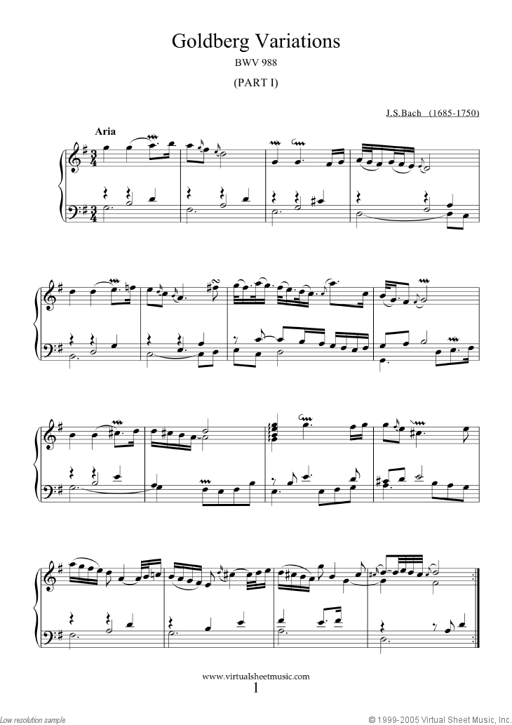 Goldberg Variations (COMPLETE)