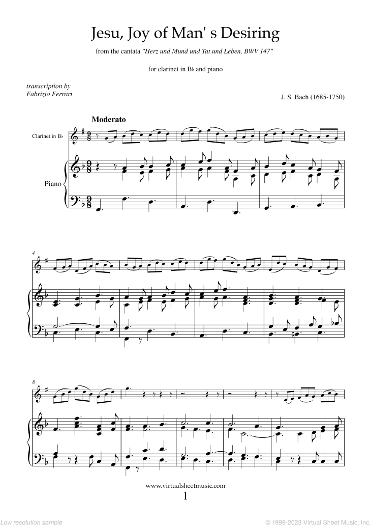 Jesu, Joy of Man's Desiring