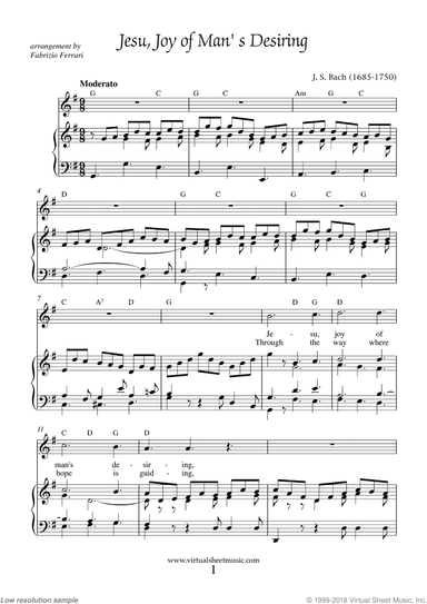 Jesu, Joy of Man's Desiring
