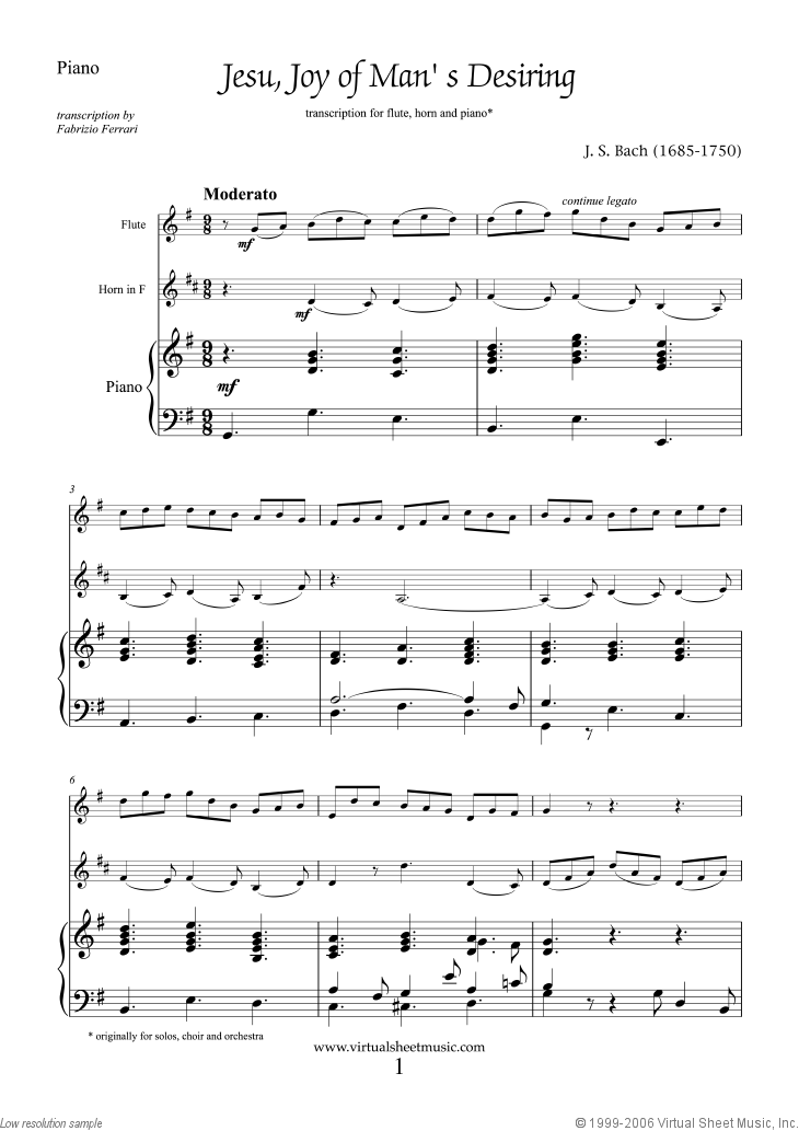 Jesu, Joy of Man's Desiring