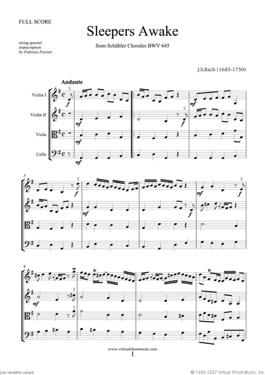 Sleepers Awake (f.score)