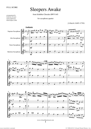 Sleepers Awake (f.score)