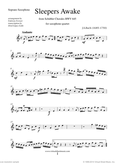 Sleepers Awake (parts)