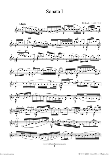 Sonata No.1 in G minor