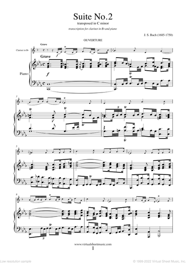 Suite No. 2 in B minor