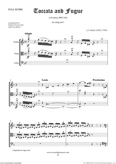 Toccata and Fugue in D minor BWV 565 (COMPLETE)