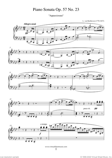 Sonata Op.57 No.23