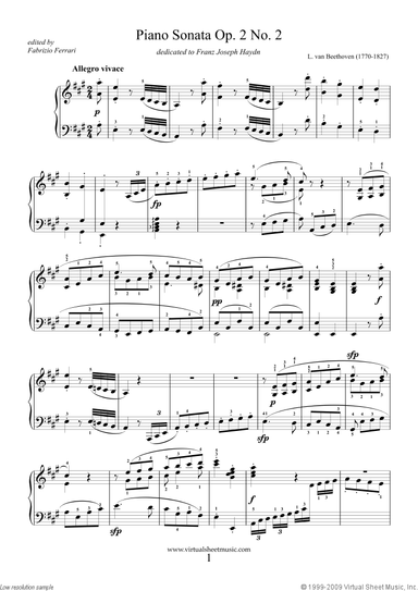 Sonata Op.2 No.2