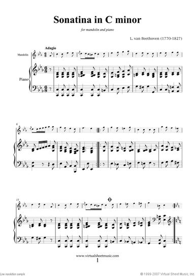 Sonatina in C minor