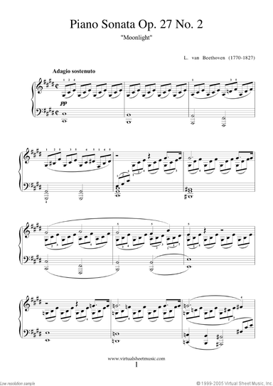 Moonlight Sonata Op.27 No.2