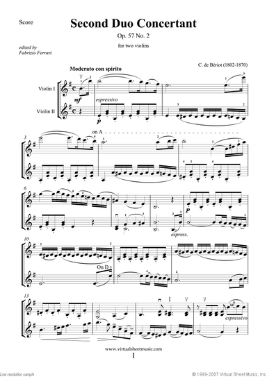 Second Duo Concertant Op.57 No.2