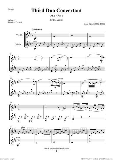 Third Duo Concertant Op.57 No.3