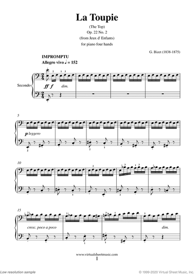 La Toupie (The Top), from Jeux d' Enfants