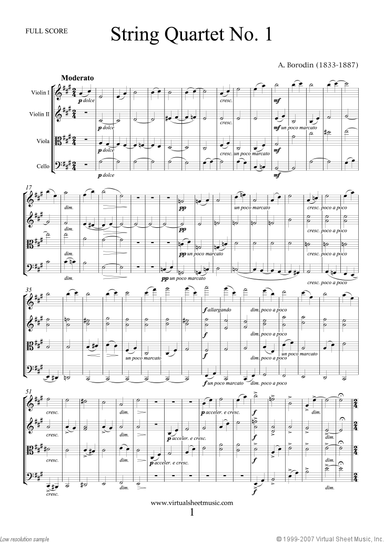 Quartet No.1 in A major (COMPLETE)