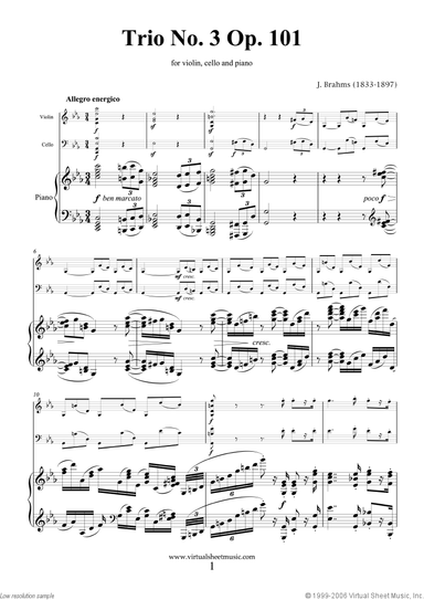 Trio No.3 Op.101