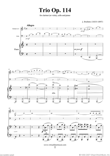 Trio Op.114