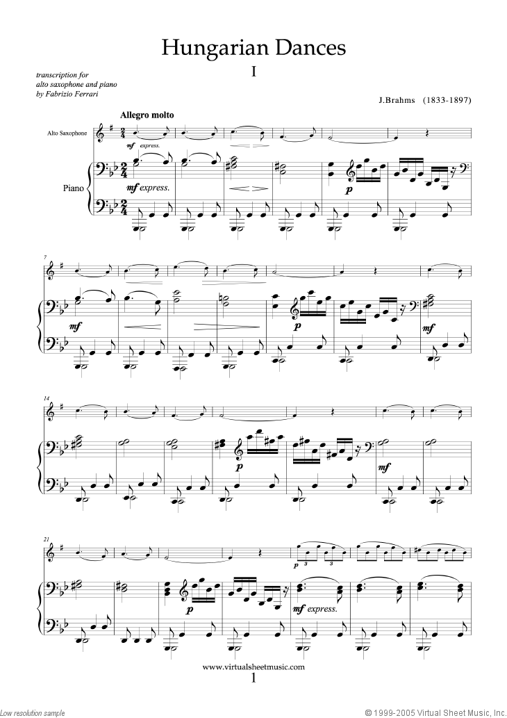 Hungarian Dances (COMPLETE)