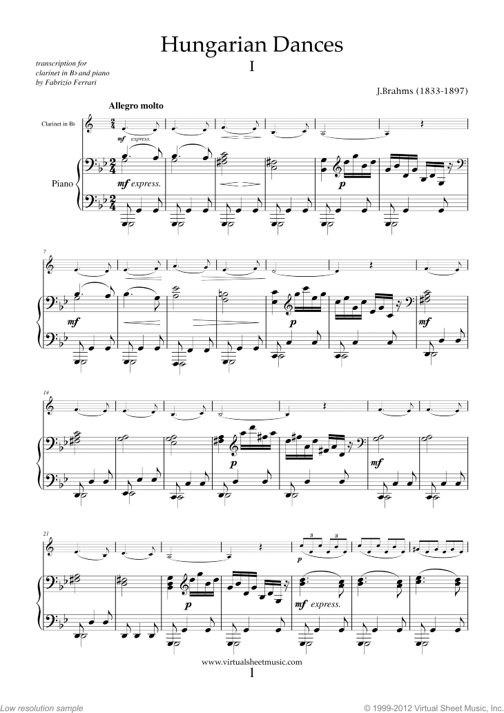 Hungarian Dances (COMPLETE)