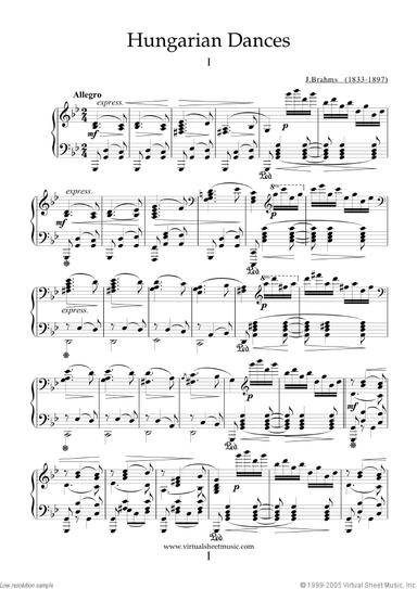 Hungarian Dances (COMPLETE)
