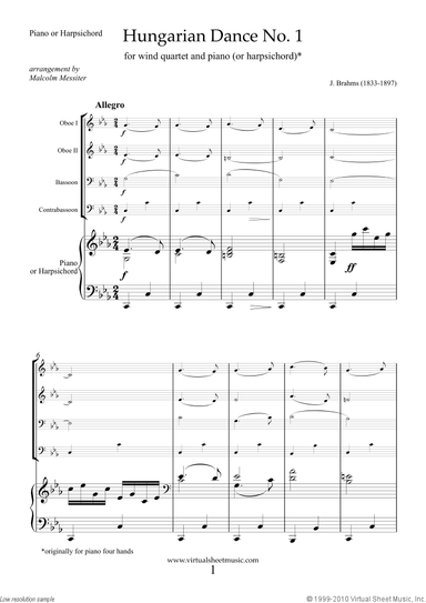 Hungarian Dance No. 1