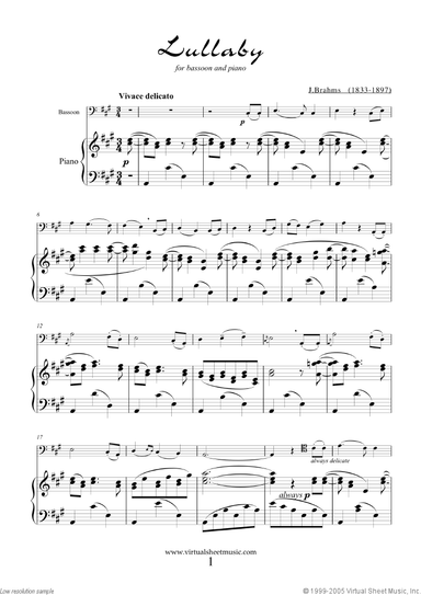 Lullaby Op. 49 No. 4