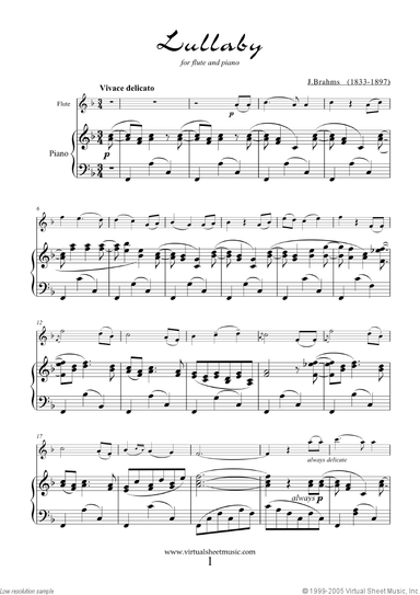 Lullaby Op. 49 No. 4