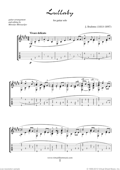 Lullaby Op. 49 No. 4
