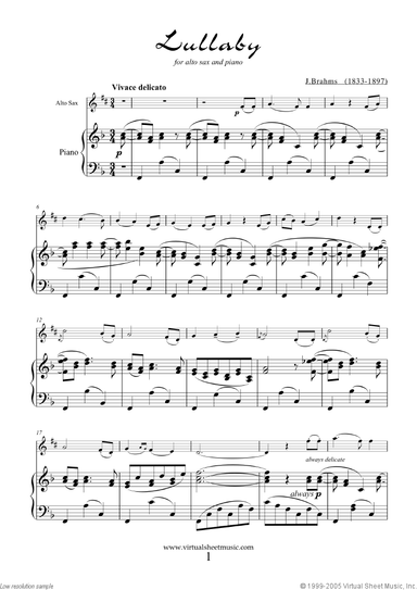 Lullaby Op. 49 No. 4