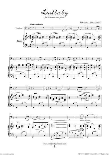 Lullaby Op. 49 No. 4