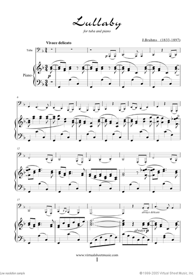 Lullaby Op. 49 No. 4