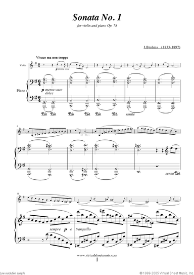 Sonata No.1 in G major Op.78