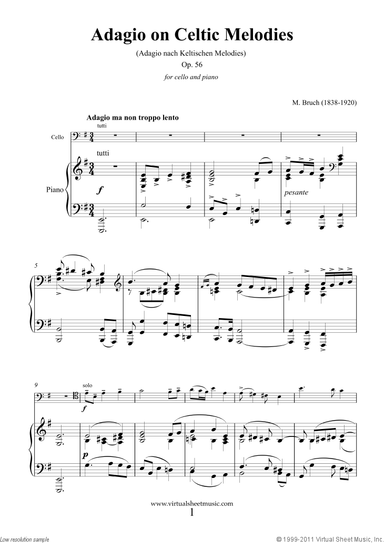 Adagio on Celtic Melodies Op. 56