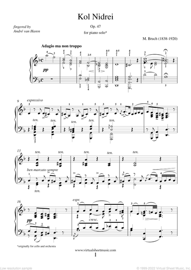 Kol Nidrei Op.47
