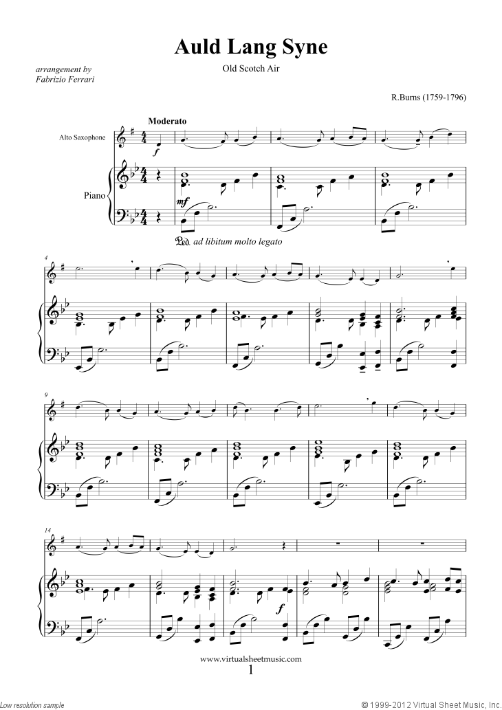 Auld Lang Syne