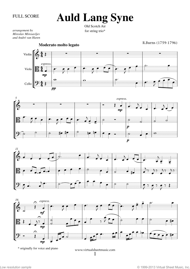 Auld Lang Syne