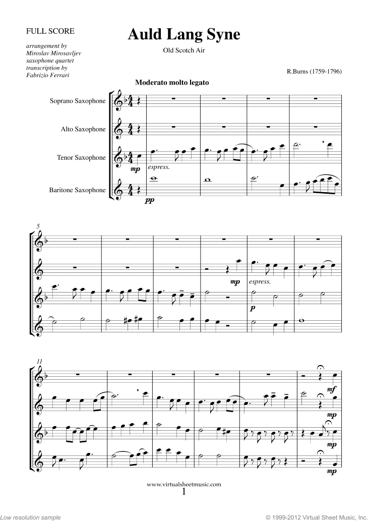Auld Lang Syne