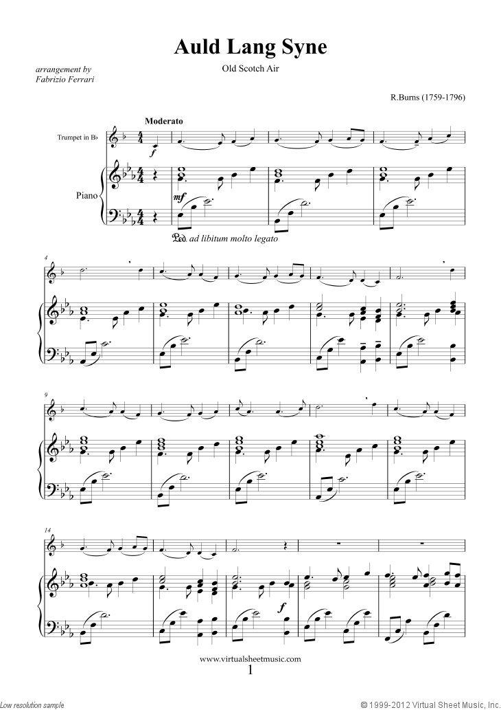Auld Lang Syne