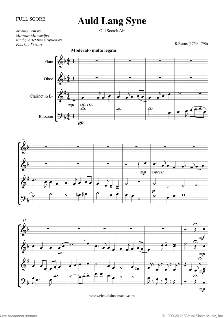 Auld Lang Syne