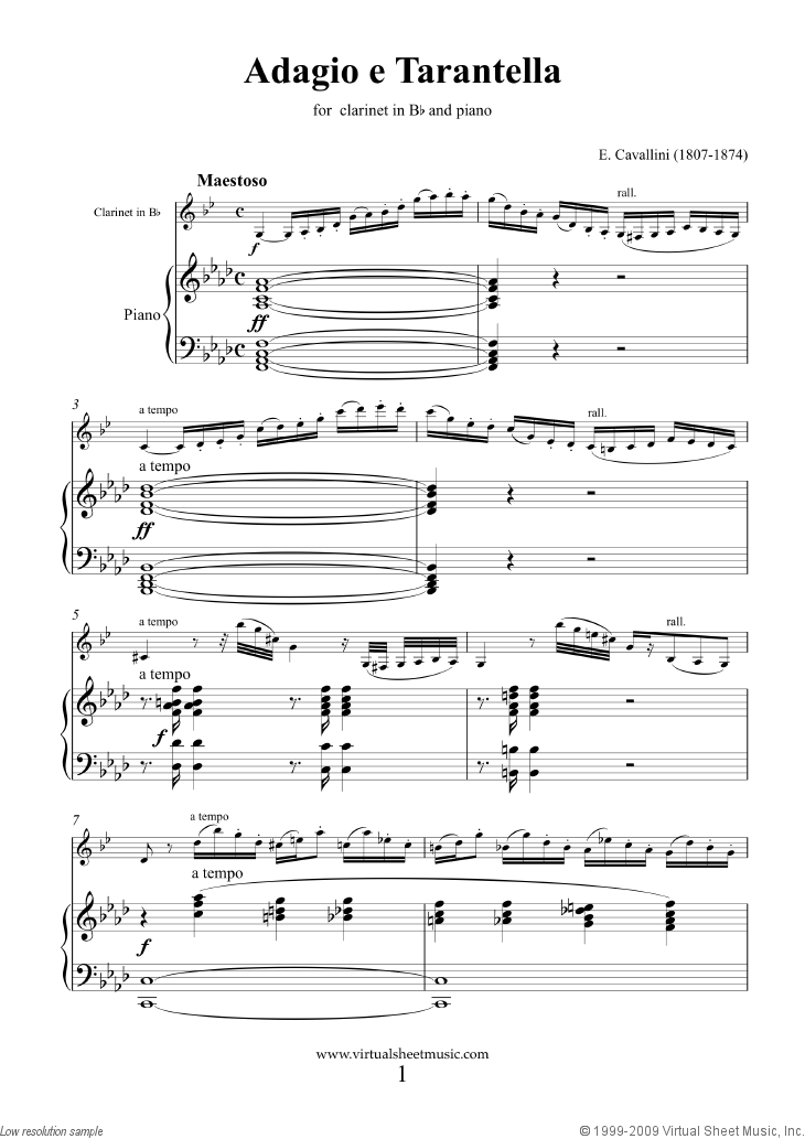 Adagio e Tarantella
