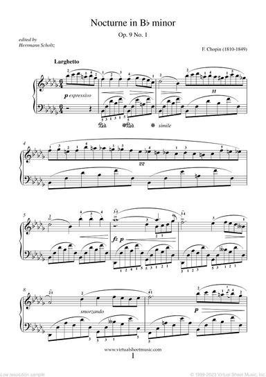 Nocturne Op.9 No.1 in Bb minor (NEW EDITION)