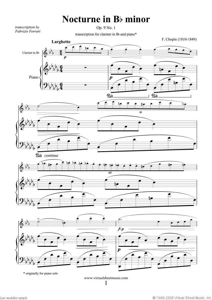 Nocturne Op.9 No.1